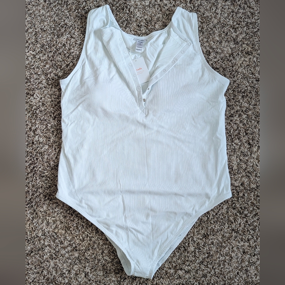 Andie | NWT The Malibu White Swimsuit XXXL